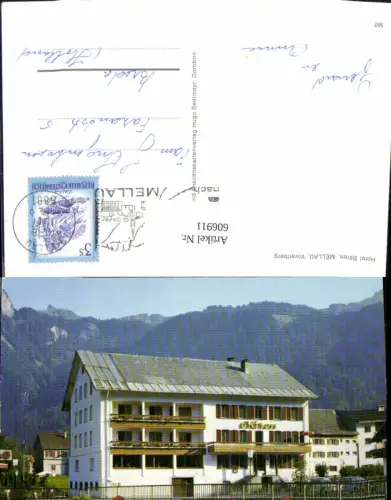 606911,Mellau Hotel Bären