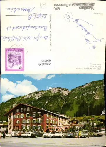 606918,Lech a. Arlberg Gasthof Post geg. Rüfikopf
