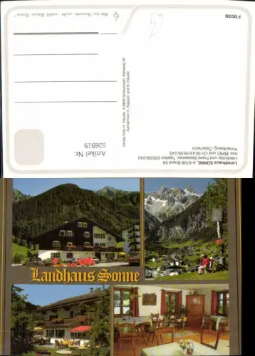 606919,Mehrbild Ak Brand Landhaus Sonne