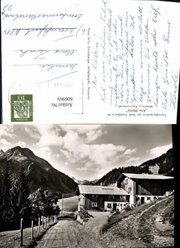 606969,Foto Ak Mittelberg Alte Mühle Jugendferienheim