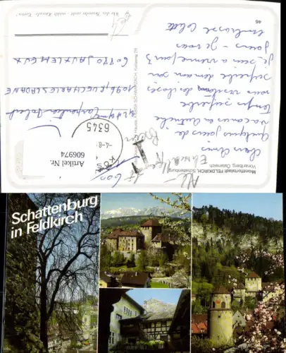 606974,Mehrbild Ak Feldkirch Schattenburg