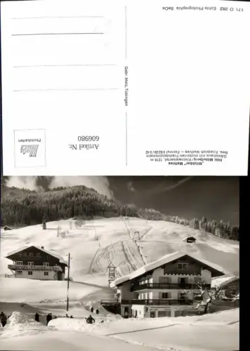 606980,Foto Ak Mittelberg Kleinwalsertal Milchbar Mathies Wintersport