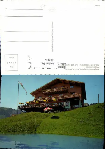 606995,Damüls Berghaus Walisgaden