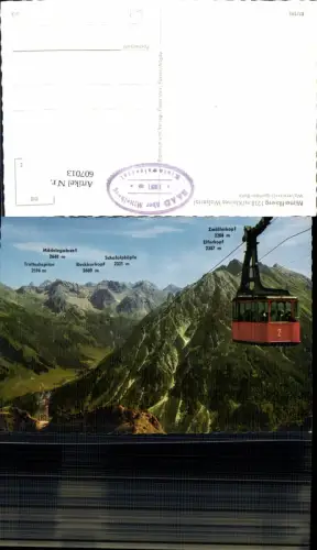 607013,Mittelberg Kleines Walsertal Walmendingerhorn-Bahn Seilbahn Gondel