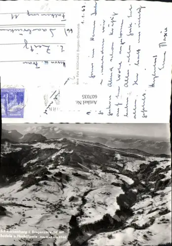 607035,Foto Ak Schwarzenberg i. Bregenzerwald m. Bödele u. Hochälpele pub Risch-Lau 5264