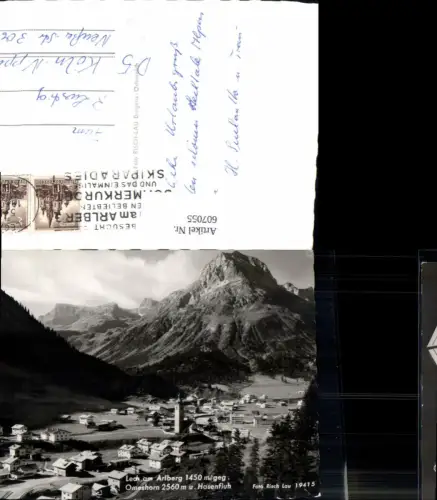 607055,Lech a. Arlberg geg. Omeshorn u. Hasenfluh pub Risch-Lau 19415