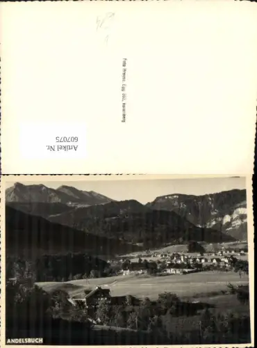 607075,Foto Ak Andelsbuch Ansicht pub Foto Freysa