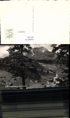 607109,Foto Ak Lech a. Arlberg m. Karhorn