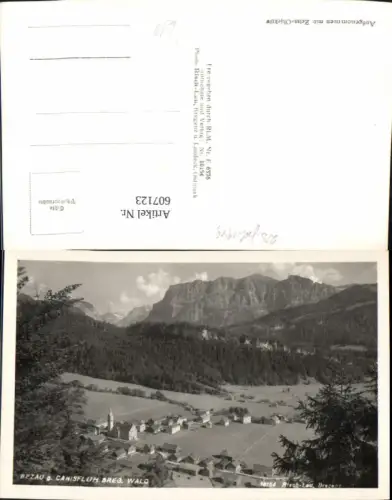 607123,Foto Ak Bezau g. Canisfluh Kanisfluh Bregenzerwald pub Risch-Lau 10154