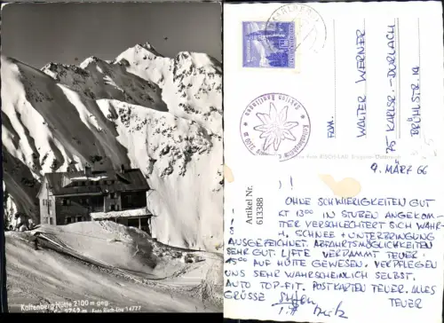 613388,Foto Ak Stuben a. Arlberg Klösterle Kaltenberghütte geg. Eisentalerspitze pub Risch-Lau 14777