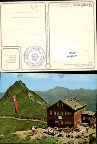 711586 Wormser Hütte ob Schruns Montafon