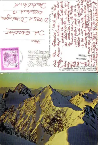 711588 Silvretta v. d. Schneeglocke auf Piz Buin Ortler Signalhorn Tschagguns