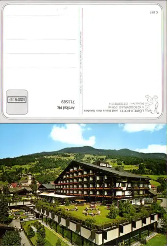 711589 Schruns Montafon Löwen-Hotel u. Haus des Gastes