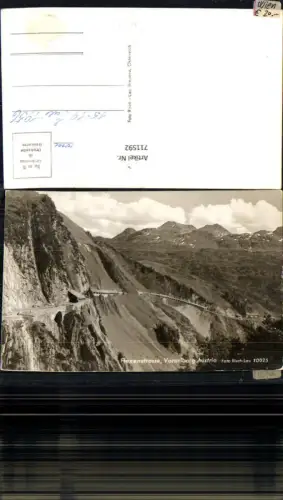 711592 Foto AK Flexenstraße b. Stuben a. Arlberg pub Risch-Lau 10025