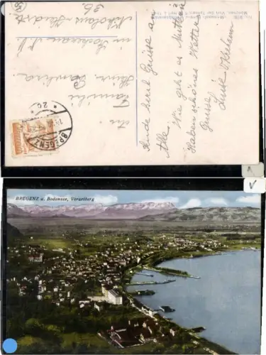 65165,Bregenz am Bodensee COLOR 1928