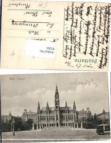 85203,Wien 1 Rathaus Partie
