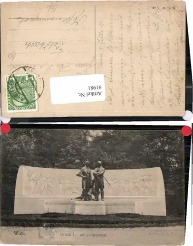 91981,Wien Strauß lanner Denkmal B.K.W.I 461