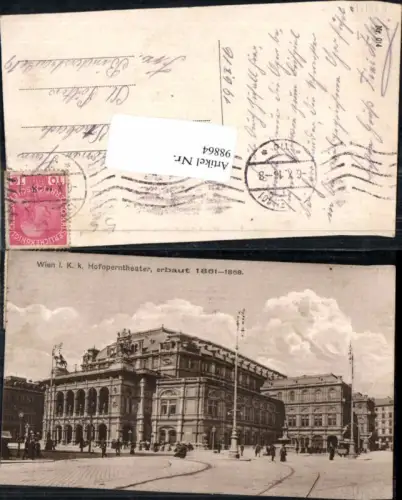 98864,Wien 1 K.K. Hofoperntheater Theater