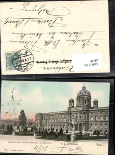 101091,Wien 1 Hofmuseum Maria Theresia-Monument 1905