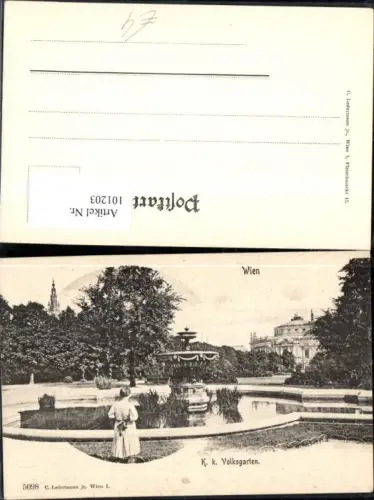 101203,Wien 1 Volksgarten