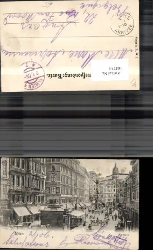104734,Wien 1 Graben 1906