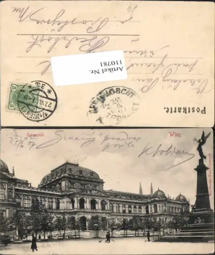 110781,Wien 1 Universität 1907
