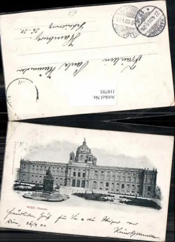 110793,Wien 1 Museum 1900