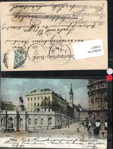 110827,Wien 1 Albrechtsplatz Leute
