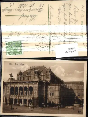 135057,Wien 1 Kk Hofoper Oper Staatsoper