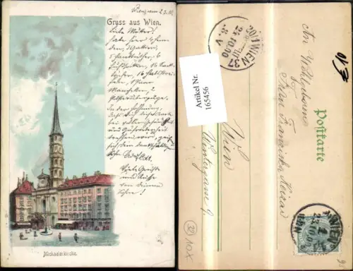 165456,Wien 1 Michaelerkirche 1910