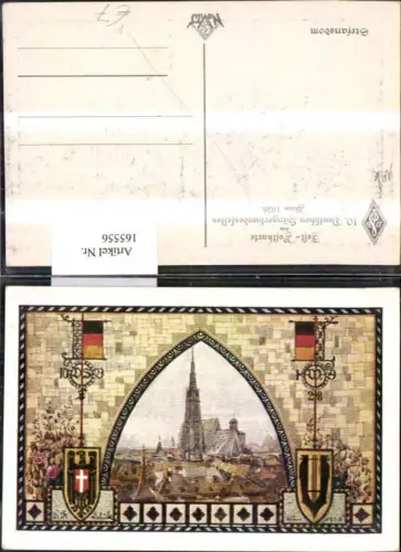 165556,Wien 1 Stephansdom Festpostkarte d. 10 Dt Sängerbundfest 1928