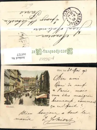 165727,Wien 1 Graben 1907