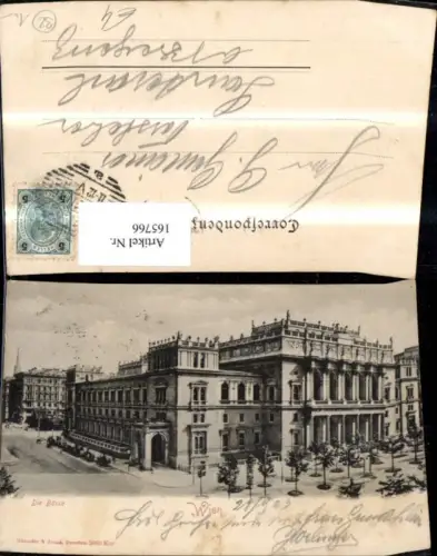 165766,Wien 1 Börse 1903