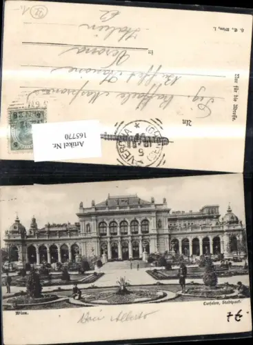 165770,Wien 1 Stadtpark Kursalon Personen