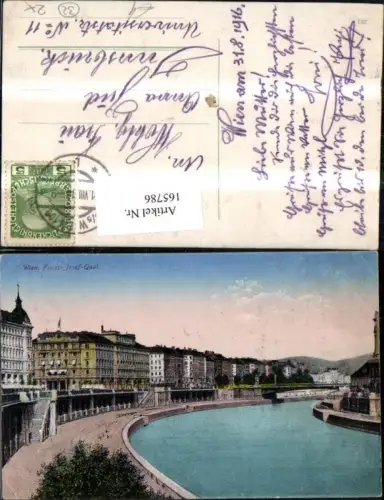 165786,Wien 1 Franz Josefs Quai Kai 1913