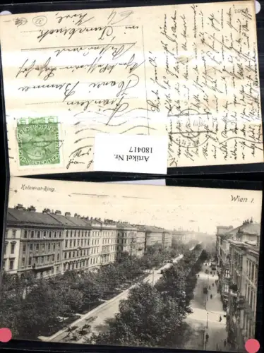 180417,Wien 1 Kolowrat-Ring Straßenansicht