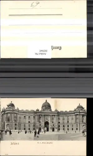 205948,Wien 1 K. k. Neues Burgthor