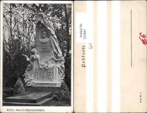 223887,Wien 1 Millöcker Denkmal