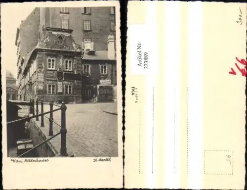 223889,Wien 1 Foto Ak Mölkerbastei pub H. Markl