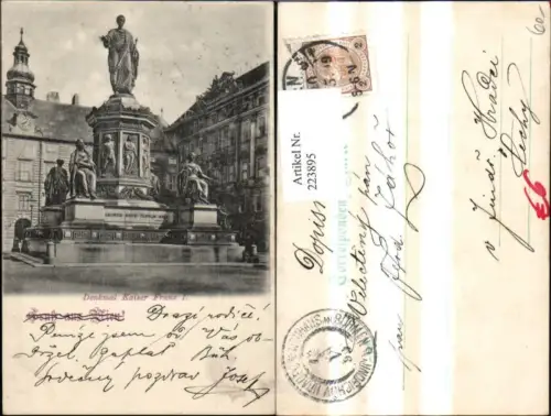 223895,Wien 1 Denkmal Kaiser Franz I