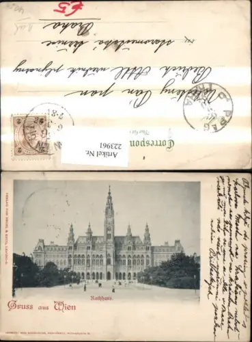 223961,Wien 1 Rathaus