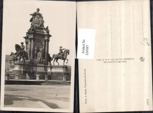 224587,Wien 1 Maria Theresia-Denkmal pub Kilophot 20031