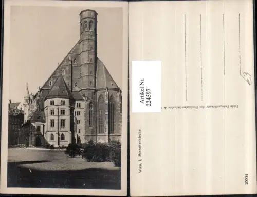 224597,Wien 1 Minoritenkirche Kirche