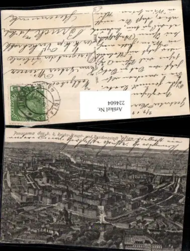 224604,Wien 1 Totale Panorama