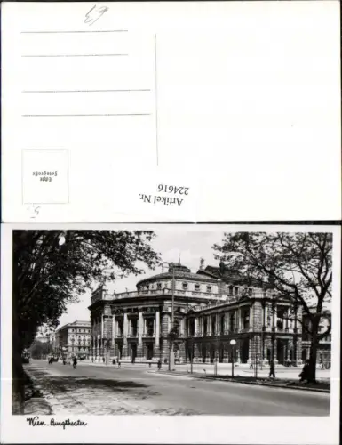 224616,Wien 1 Burgtheater Theater