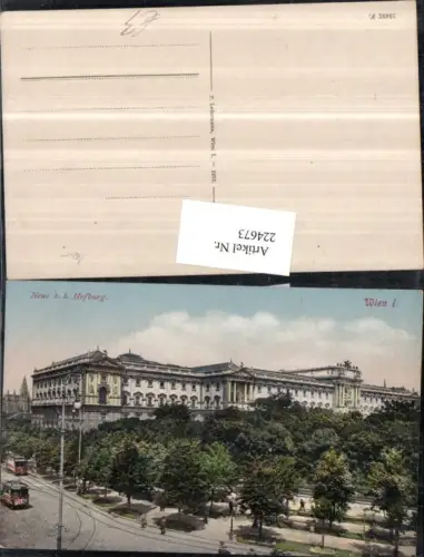 224673,Wien 1 K. k. Hofburg