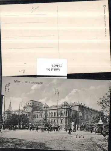 224677,Wien 1 K. k. Universität