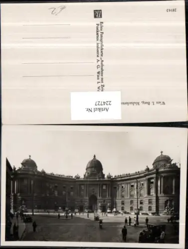 224727,Wien 1 Burg Michaelertor