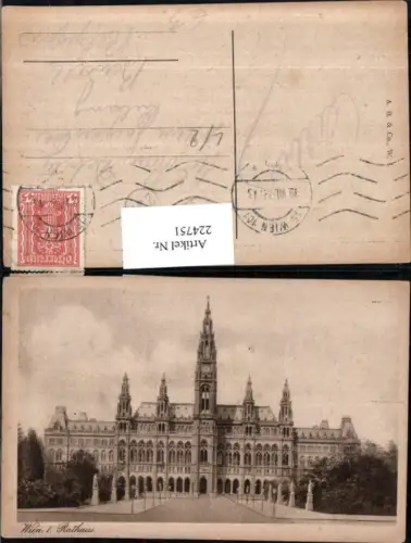 224751,Wien 1 Rathaus