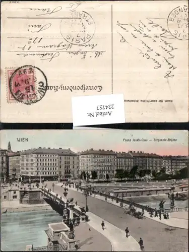 224757,Wien 1 Franz Josefs-Quai Stephanie-Brücke